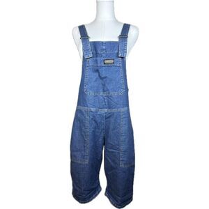 Run-fly Women's Blue Dungarees-overalls